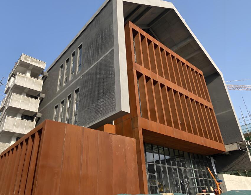 建湖耐候钢幕墙