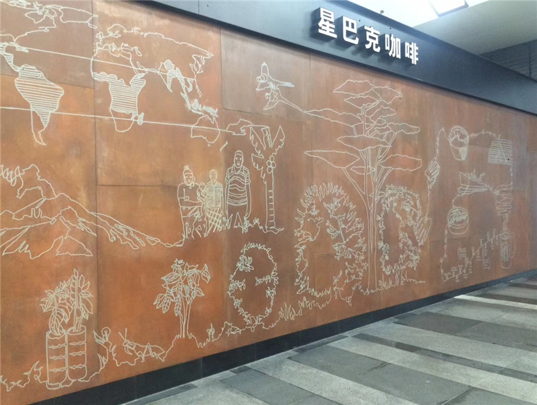 建湖耐候钢幕墙